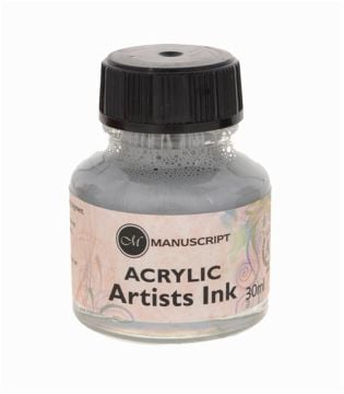 Manuscript Akrilik Mürekkep 050 Silver