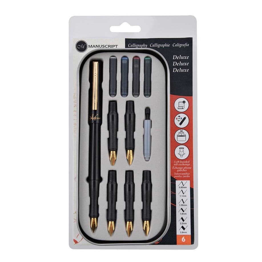 Manuscript Deluxe Calligraphy Set / Kesik Uç MC1155L