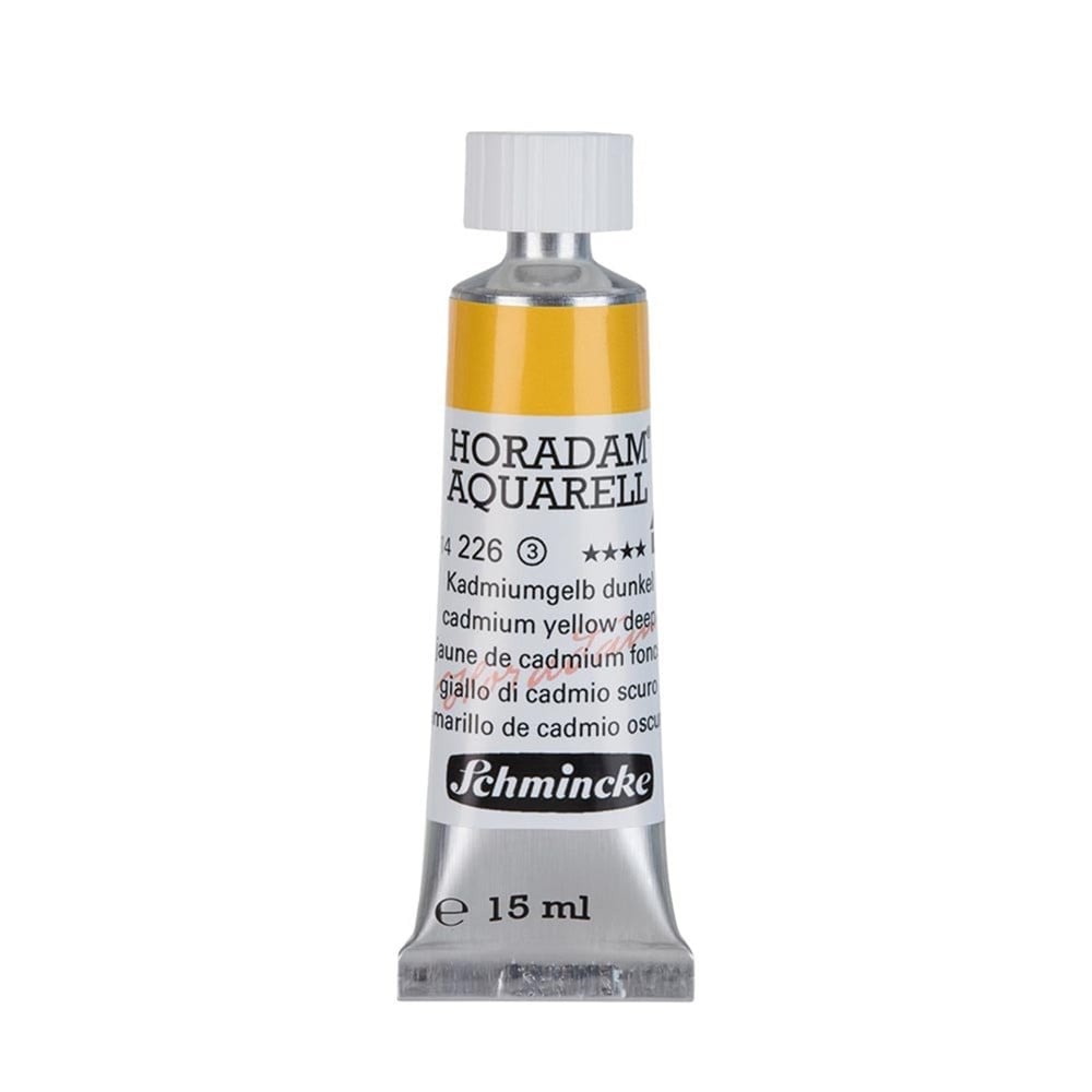 Schmincke Horadam Aquarell Artist Sulu Boya 15 ml Tüp Seri 3 226 cadmium yellow deep