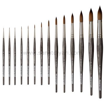 Da Vinci 5522 Serisi Fırça No:2 Colineo Sulu Boya Fırçası Yuvarlak Uçlu