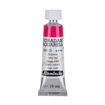 Schmincke Horadam Aquarell Artist Sulu Boya 15 ml Tüp Seri 3 351 ruby red