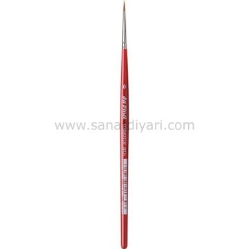 Da Vinci 5580 Serisi Fırça No:0 Cosmotop Spin Sentetik Yuvarlak Sulu Boya Fırçası