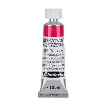 Schmincke Horadam Aquarell Artist Sulu Boya 15 ml Tüp Seri 3 353 permanent carmine