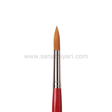 Da Vinci 5580 Serisi Fırça No:12 Cosmotop Spin Sentetik Yuvarlak Sulu Boya Fırçası