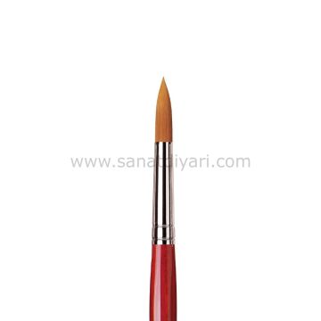 Da Vinci 5580 Serisi Fırça No:14 Cosmotop Spin Sentetik Yuvarlak Sulu Boya Fırçası