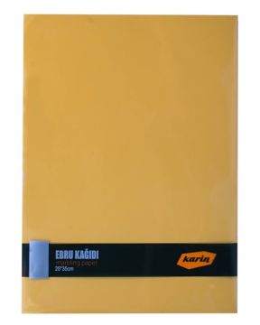 Karin Ebru Kağıdı KOYU ŞAMUA 35x25 cm 100 adet