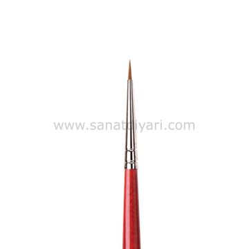 Da Vinci 5580 Serisi Fırça No:3/0 Cosmotop Spin Sentetik Yuvarlak Sulu Boya Fırçası