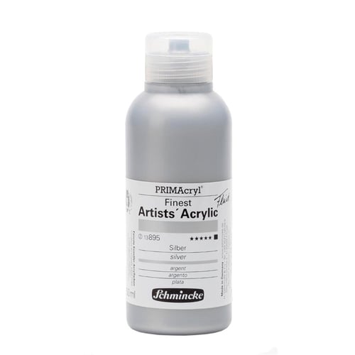 Schmincke 895 SİLVER Primacryl Artist Akrilik Boya 250 ml Seri 2