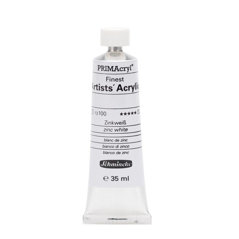 Schmincke 100 Zinc White Primacryl Artist Akrilik Boya 35 ml Seri 1