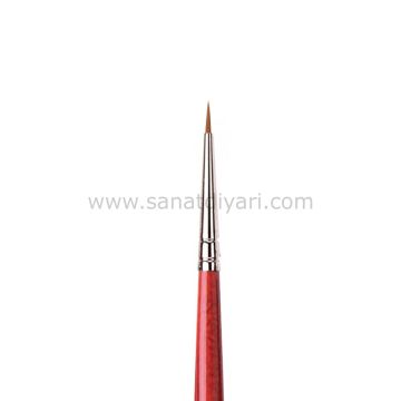 Da Vinci 5580 Serisi Fırça No:5/0 Cosmotop Spin Sentetik Yuvarlak Sulu Boya Fırçası