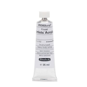 Schmincke 102 heavy body white Primacryl Artist Akrilik Boya 35 ml Seri 1
