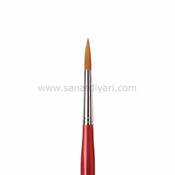 Da Vinci 5580 Serisi Fırça No:8 Cosmotop Spin Sentetik Yuvarlak Sulu Boya Fırçası