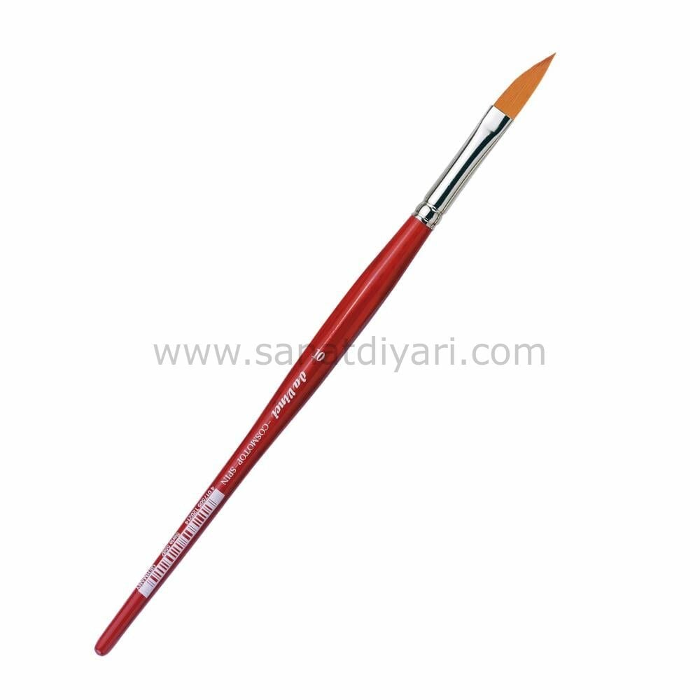 Da Vinci 5587 Serisi Fırça No:10 Cosmotop Spin Sentetik Yan Kesik Sulu Boya Çizgi Fırçası