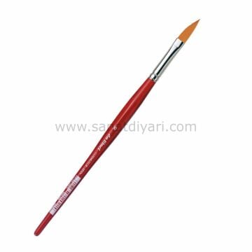 Da Vinci 5587 Serisi Fırça No:10 Cosmotop Spin Sentetik Yan Kesik Sulu Boya Çizgi Fırçası