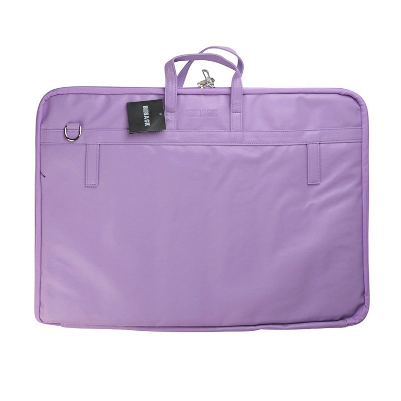 BBACK 554 PROJE ÇANTASI LİLA 40X55 CM (Yumuşak Suni Deri)