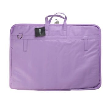 BBACK 554 PROJE ÇANTASI LİLA 40X55 CM (Yumuşak Suni Deri)