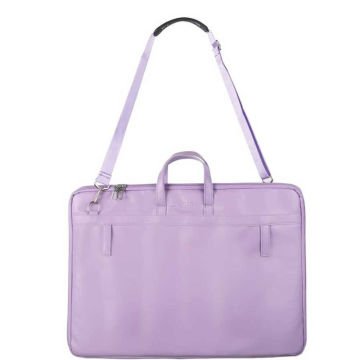 BBACK 554 PROJE ÇANTASI LİLA 40X55 CM (Yumuşak Suni Deri)