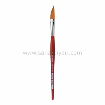 Da Vinci 5587 Serisi Fırça No:14 Cosmotop Spin Sentetik Yan Kesik Sulu Boya Çizgi Fırçası