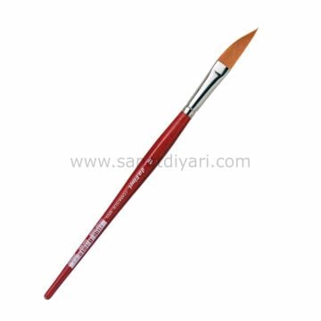 Da Vinci 5587 Serisi Fırça No:14 Cosmotop Spin Sentetik Yan Kesik Sulu Boya Çizgi Fırçası