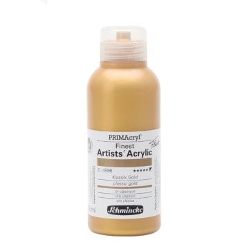 Schmincke 896 Classic Gold Primacryl Artist Akrilik Boya 250 ml Seri 2