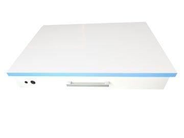 Tiryakiart 50x70 cm Led Işıklı Flexi Hat Yazı Masası Büyük BEYAZ