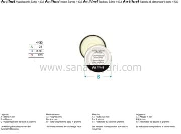 Da Vinci Fırça Temizleme Sabunu bitkisel metal kutu 4433