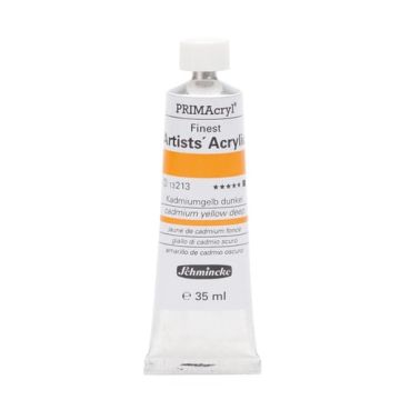 Schmincke 213 Cadmium Yellow Deep Primacryl Artist Akrilik Boya 35 ml Seri 3