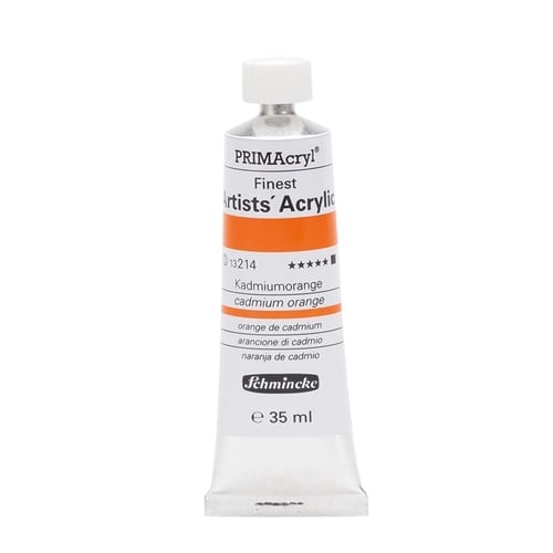 Schmincke 214 Cadmium orange Primacryl Artist Akrilik Boya 35 ml Seri 3