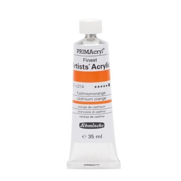Schmincke 214 Cadmium orange Primacryl Artist Akrilik Boya 35 ml Seri 3