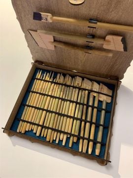 Tiryakiart Şaklı Bambu Kalem Seti Profesyonel