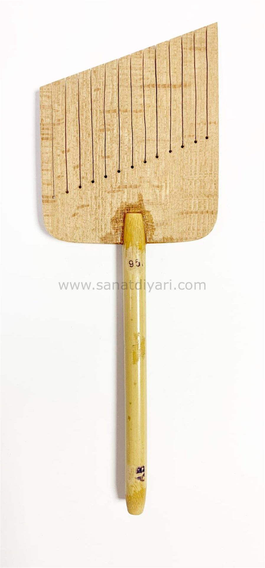 Tiryakiart Şaklı Bambu Kalem 95 mm