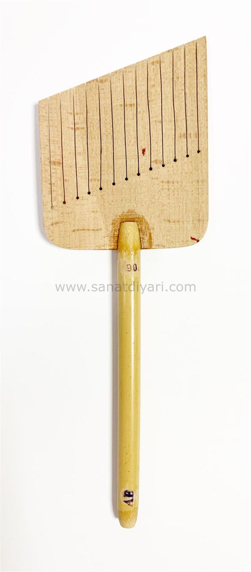 Tiryakiart Şaklı Bambu Kalem 90 mm