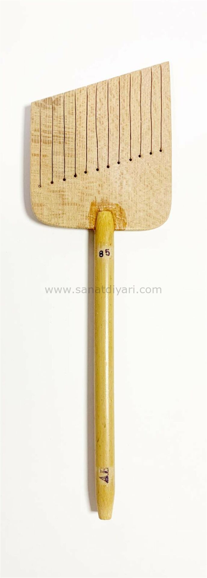 Tiryakiart Şaklı Bambu Kalem 85 mm