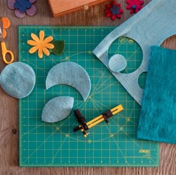 Olfa Maket Bıçağı (Yuvarlak Bıçaklı) Daire Kesici / CMP-3