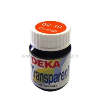 DEKA TRANSPARENT CAM BOYASI 25 ML  10 ORANGE