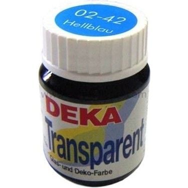 DEKA TRANSPARENT CAM BOYASI 25 ML  42 HELLBLAU