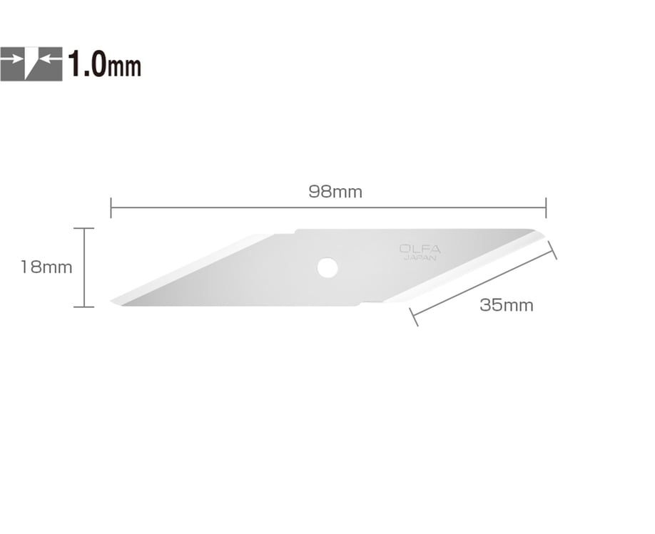 Olfa Maket Bıçağı CK2 Yedeği CKB2