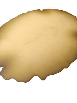 Kağıt Atölyesi 300 Gr A6 Açık Kahve Oval