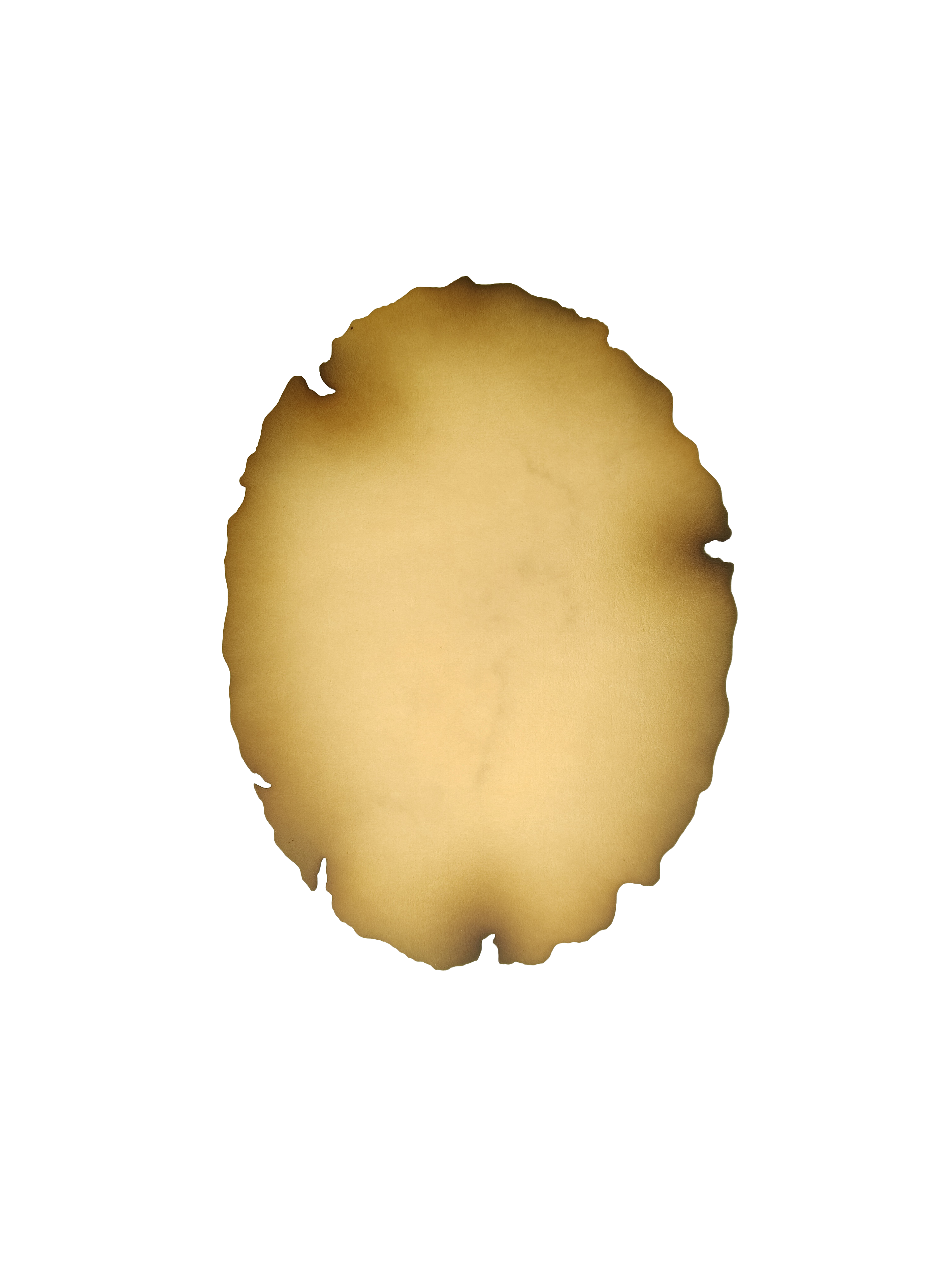 Kağıt Atölyesi 300 Gr A6 Açık Kahve Oval