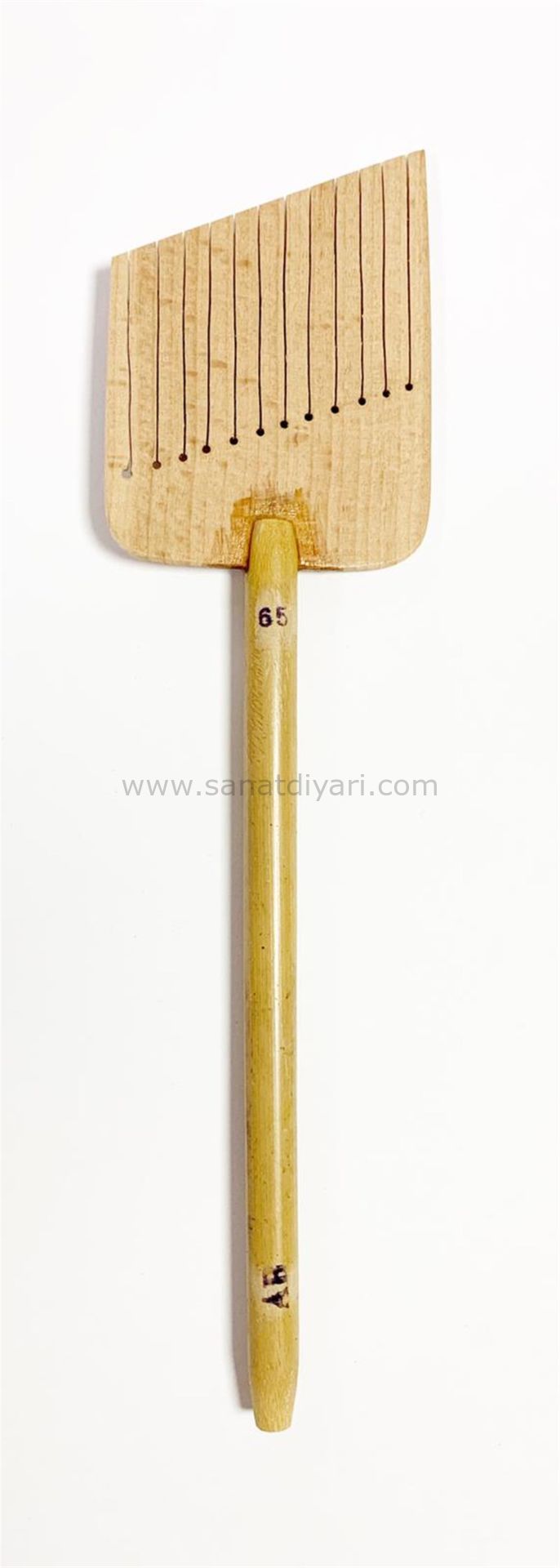 Tiryakiart Şaklı Bambu Kalem 65 mm