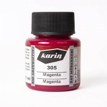 Karin 305 Magenta Hat Mürekkebi 45 ml