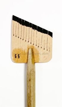 Tiryakiart Şaklı Bambu Kalem 55 mm