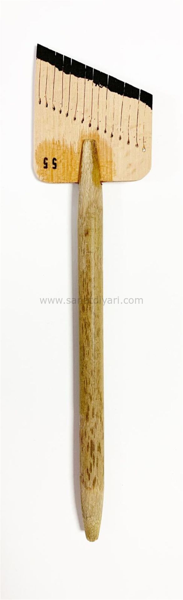 Tiryakiart Şaklı Bambu Kalem 55 mm