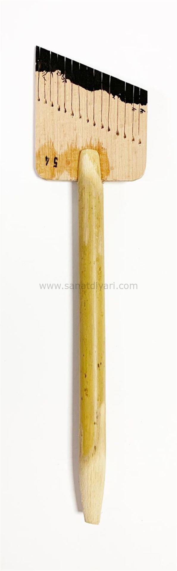 Tiryakiart Şaklı Bambu Kalem 54 mm