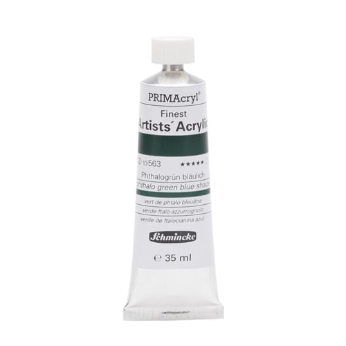 Schmincke 563 phthalo green blue shade Primacryl Artist Akrilik Boya 35 ml Seri 2