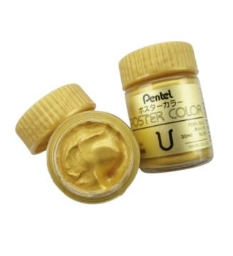 pentel poster color guaj boya no:90 PEARL GOLD