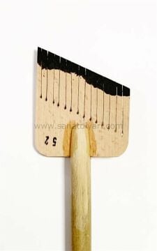 Tiryakiart Şaklı Bambu Kalem 52 mm