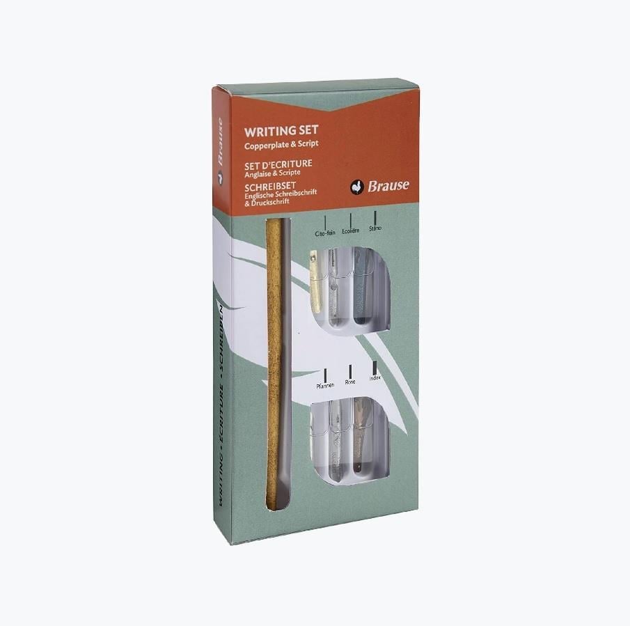 Brause Kaligrafi Metal Uç ve Yazı Seti 140B