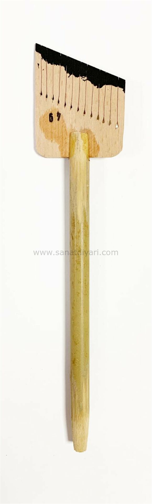 Tiryakiart Şaklı Bambu Kalem 49 mm