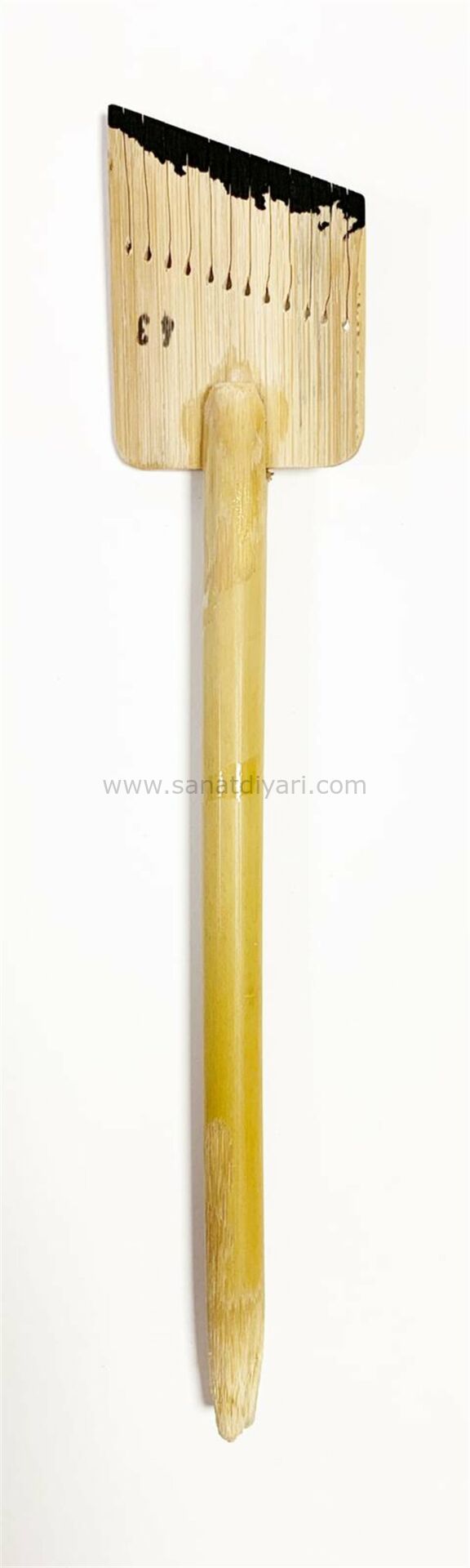 Tiryakiart Şaklı Bambu Kalem 43 mm